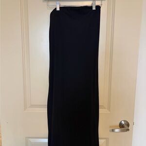 Aerie Black Midi Dress